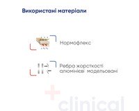 Бандаж на променевозап'ястний суглоб  з ребром жорсткості Медтекстиль 8551, розмір S-M