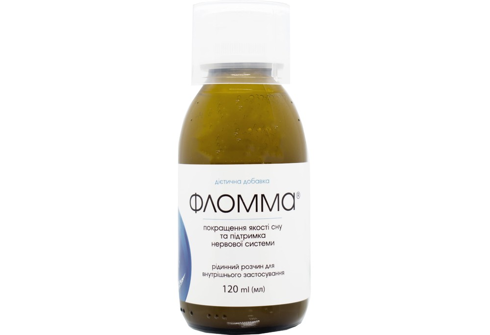 Фломма розчин по 120 мл у флаконі для покращення сну