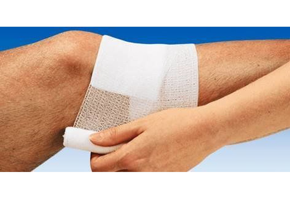 Бинт когезивний Peha-haft фіксуючий 8 см х 4 м, пом'ята упаковка