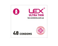 Lex Ultra thin ультра тонкі, 48 шт (пом'ята упаковка)