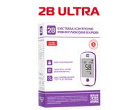 Новорічний набір з термометром MedHit Safe, тонометром MedHit Control, небулайзером MedHit Care, глюкометром 2B Ultra, ланцетами 2B 28G та тест-смужками 2B Ultra