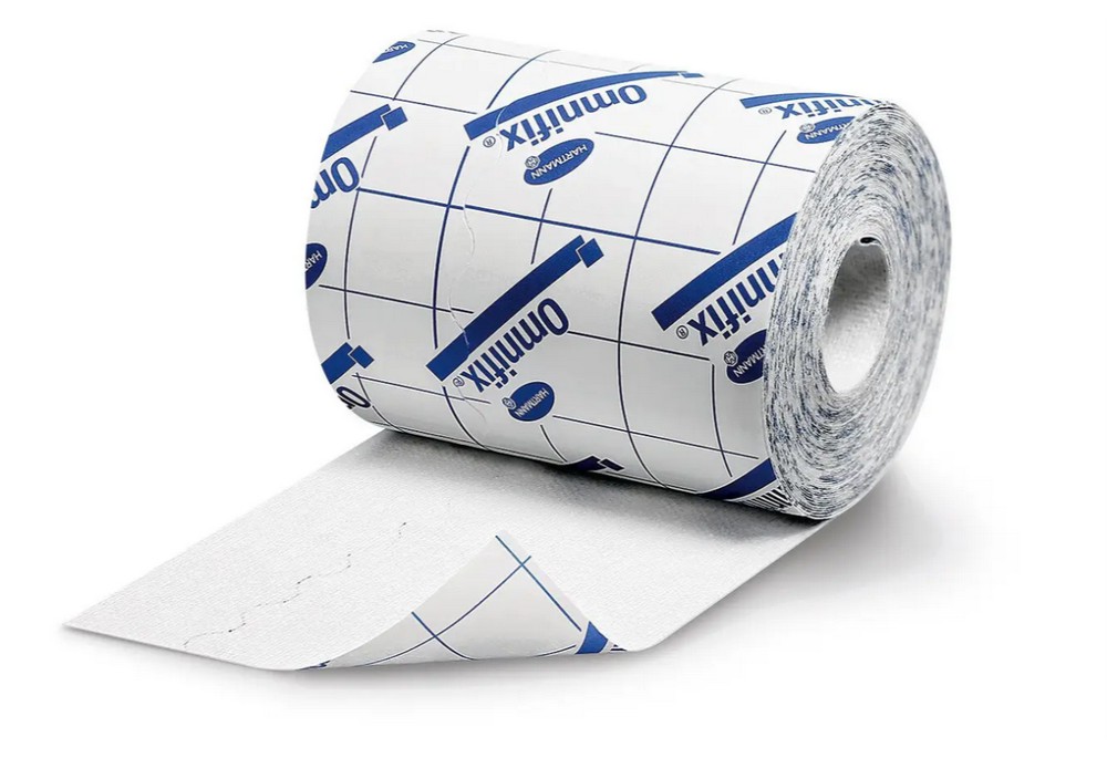 Пластир еластичний фіксуючий на нетканій основі Omnifix Elastic 10см х 10м, 1шт (пом'ята упаковка)