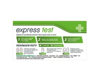 Тест-касета Express Test для визначення антигену Хелікобактер пілорі (пом'ята упаковка)