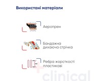 Корсет согревающий с 3-мя ребрами жесткости Медтекстиль 3041 ортопедический, размер XL-XXL